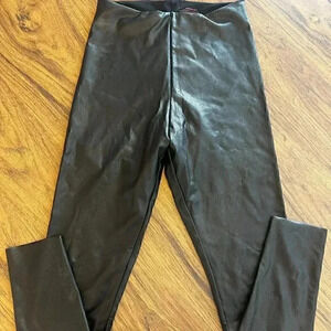 Commando Faux Leather 7/8" Leggings-Sz L